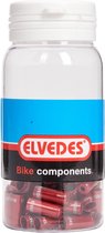 Elvedes kabelhoedje 5mm sealed rood (50x) alum. ELV2012004