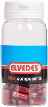 Elvedes Kabelhoedjes 5 Mm Rood 50 Stuks