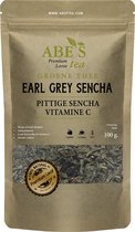 Abe's Tea | Groene Losse thee, Earl Gray Sencha 100gr. - Antioxidanten