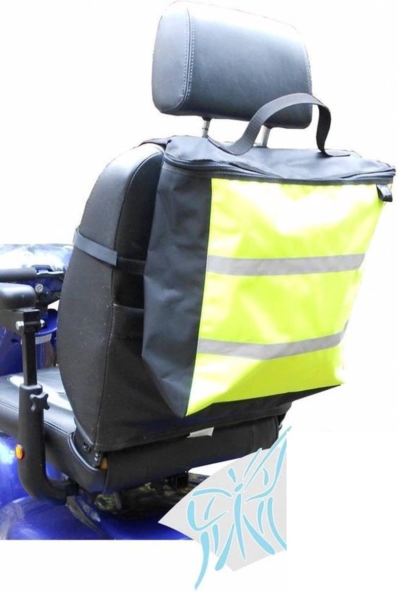 Goedkoopste Rugleuningtas reflectie scootmobiel - tas voor scootmobiel - scootmobieltas