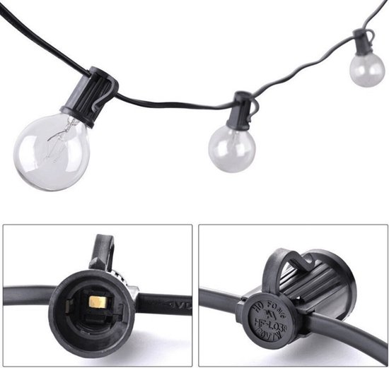 VERBAIN© Kerstverlichting Feestverlichting Klassiek Gloeilamp