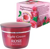 Crème de nuit Rose Natural 50 ml | Bulfresh Cosmétiques