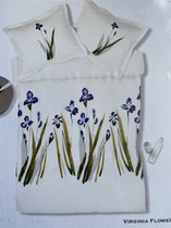 Vandyck - The art of bed & bath fashion - Virginia flower - 140x200/220cm 60x70cm