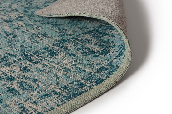 Tapis Vintage - Village - gris/bleu 140x200 cm