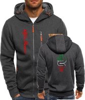 Alfa Romeo hoodie / vest met capuchon - Antraciet Grijs XXXL