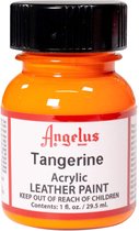 Angelus Leather Acrylic Paint - textielverf voor leren stoffen - acrylbasis - Tangerine - 29,5ml