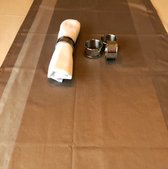 Tafelkleed Atalanta vierkant wit 130-220 cm