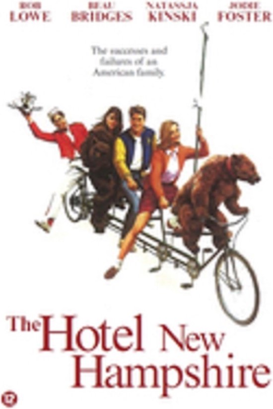 Cover van de film 'The Hotel New Hampshire'