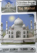 bouwplaat, modelbouw in karton  Taj Mahal, schaal 1/300