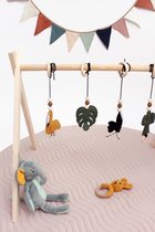 Skodie - Babygym hout - Groen / Blank - Houten speelgoed - Speelboog - Cadeauverpakking