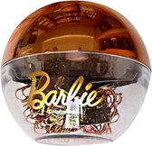 Barbie Bureauset Met Paperclips Junior 7 Cm Bruin/transparant