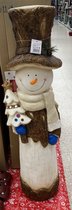 Sneeuwman keramiek - 150cm