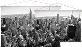 Het Empire Stat Building in de skyling van New York CIty - Foto op Textielposter - 60 x 40 cm