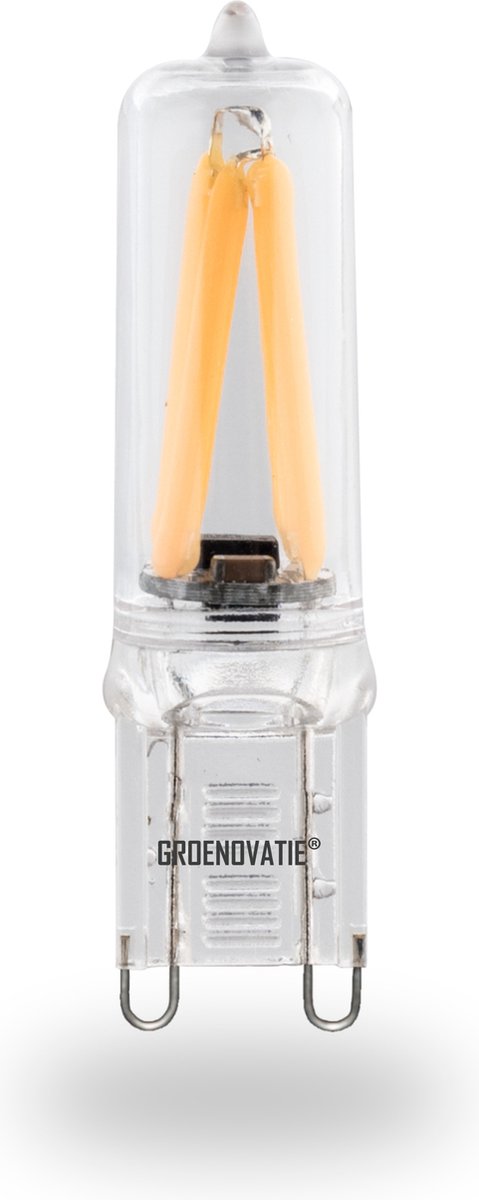 Groenovatie LED Filament Lamp - 2W - G9 Fitting - Dimbaar - Extra Warm Wit