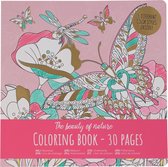 Kleurboek voor volwassenen "The beauty of nature" 30 Kleurplaten