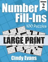 Number Fill-Ins in LARGE PRINT, Volume 2