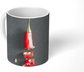 Mok - Gesneden chilipeper - 350 ML - Beker