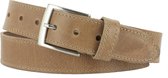 Leren Riem | 4cm breed | Riemmaat: 105cm | 100% echt leer | Kleur: zand | Nikkelvrije gesp