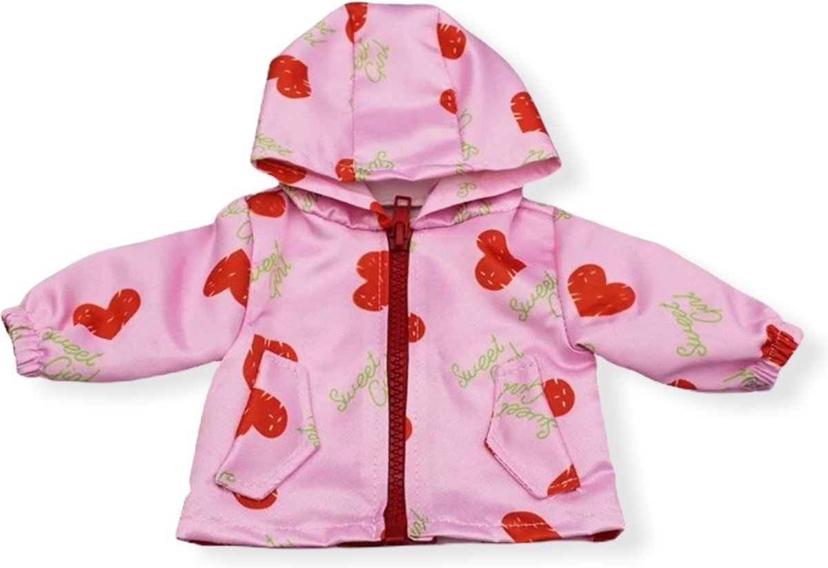 Vêtements Pour Poupée 50-55 Cm - Tenue Rose En Coton Doux - Fermeture Par Bande - Cadeau Pour Enfant