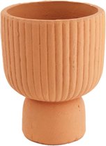 - planter terra cotta ø14x18cm - terra cotta - 14x18x