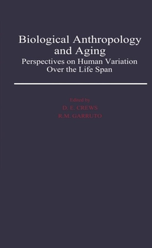 Biological Anthropology and Aging - cover