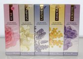 CADEAU TIP, Provençaalse Parfums 5x 30 ml diverse geuren, Rose, Jasmin, Lavande, Gerine en Violette