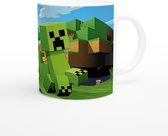 Mok - Minecraft - 350ml - Beker - Kado - Kerst - Sinterklaas - Game Merchandise - Spel - Gamen