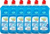 Eco Top Afwasmiddel Marine Ocean 6 x 1L - Voordeelverpakking