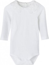 Name It Romper Ragna Bright White