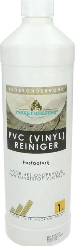 Parketmeester PVC Reiniger Vloer 1L  - Geschikt voor Vinyl, PVC, Kunststof - Vloerreiniger - Parketmeester