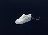 ShoeBlockX SneaKeys | Sleutelhanger | Tassenhanger | Nike Air Force One White | Sneakers