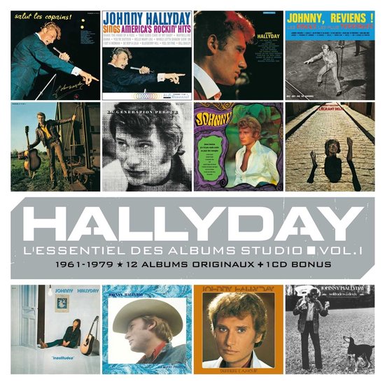 Johnny Hallyday - L'essentiel Des Albums Studio Vol. I (13 CD)