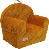 Albero Mio Velvet Okergeel Kinderfauteuil V107