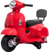 Eco Toys Red Elektrische Vespa Scooter H1