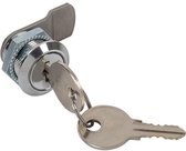 Perel Brievenbusslot, met 2 sleutels, diameter 17 mm