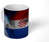 Mok - Koffiemok - Vlag van Kroatië - Mokken - 350 ML - Beker - Koffiemokken - Theemok
