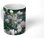 Mok - Rozen - Struik - Wit - 350 ML - Beker