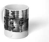 Mok - De Chinese Kunstzone 798 in Azië - zwart wit - 350 ML - Beker