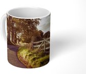 Mok - Hek bij een weiland - 350 ML - Beker