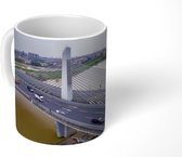 Mok - De brug bij Foshan in het Aziatische China - 350 ML - Beker