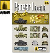 Mig - 1/16 Panzer I Ausf. A. Decals (4/20) * - MIG8060 - modelbouwsets, hobbybouwspeelgoed voor kinderen, modelverf en accessoires