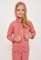 NATURAL COLORS  TOP MET CAPUCHON VOOR MEISJES 14-15  jaar