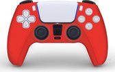 Silicone hoesje voor Playstation 5 (PS5) controller: Rood