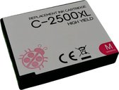 Inktplace Huismerk PGI-2500XL Inkt cartridge Magenta / Rood geschikt voor Canon