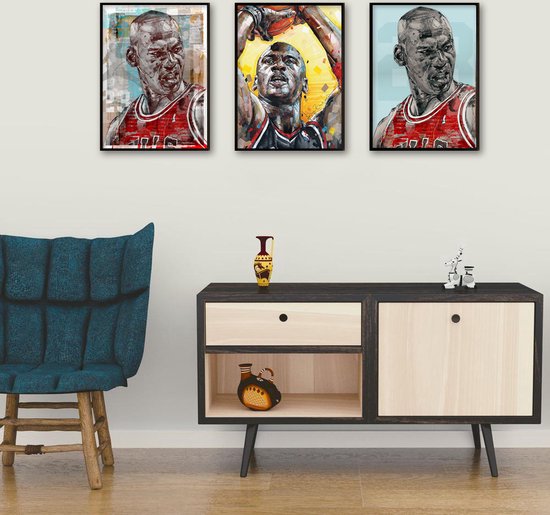 Michael Jordan - 3 Posters - 30 x 40 cm