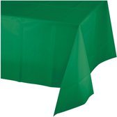 Tafelkleed groen 274 x 137 cm papier - Tafellakens