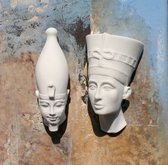 Powertex Egyptian Pharao 9cm x2