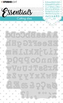 Studio Light Embossing Die Cut Stencil - Alphabet - Essentials nr.356