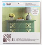 Martha Stewart stencil set fleur de lis