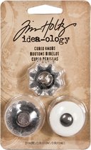 Idea-ology - curio knobs x3